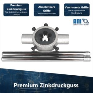 AM-Zerspanungstechnik Schneideisenhalter 25 x 9 mm | PRO Gewindeschneideisenhalter DIN225 | Auswahl verschiedener Halter (Ø25x9 mm) - Image 4