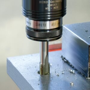RUKO Maschinengewindebohrer-Satz HSS, 7x Form B M3 bis M12 und 7x passen Spiralbohrer Typ N in Kunststoffkassette 14-teilig, für Profis und Heimwerker - Image 4